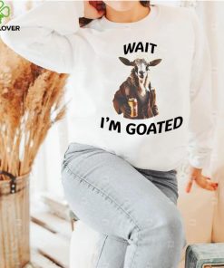 Wait I’m goated epic goat beer hoodie, sweater, longsleeve, shirt v-neck, t-shirt