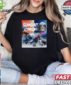 Waiting All Day For Sunday Night Chicago Bears vs Houston Texans 2024 Poster t shirt