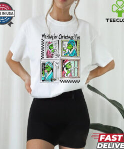 Waiting For Christmas Like Grinch comic shirt
