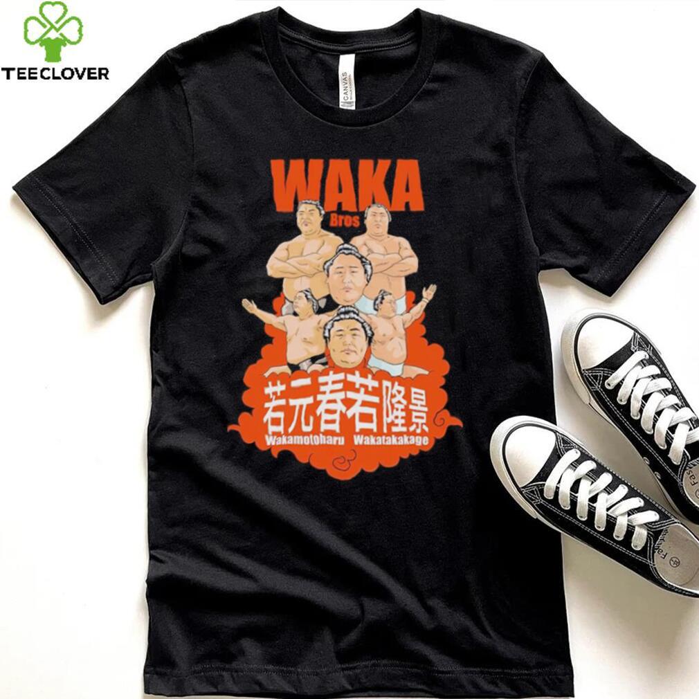 Wakatakakage and Wakamotoharu sumo shirt Wakatakakage and Wakamotoharu sumo shirt