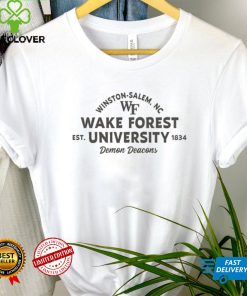 Wake Forest Demon Deacons Uscape Apparel T Shirt 2 Wake Forest Demon Deacons Uscape Apparel T Shirt