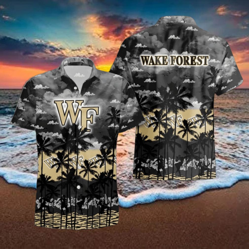 Wake Forest Demon NCAA Summer Hawaiian Shirt Wake Forest Demon NCAA Summer Hawaiian Shirt