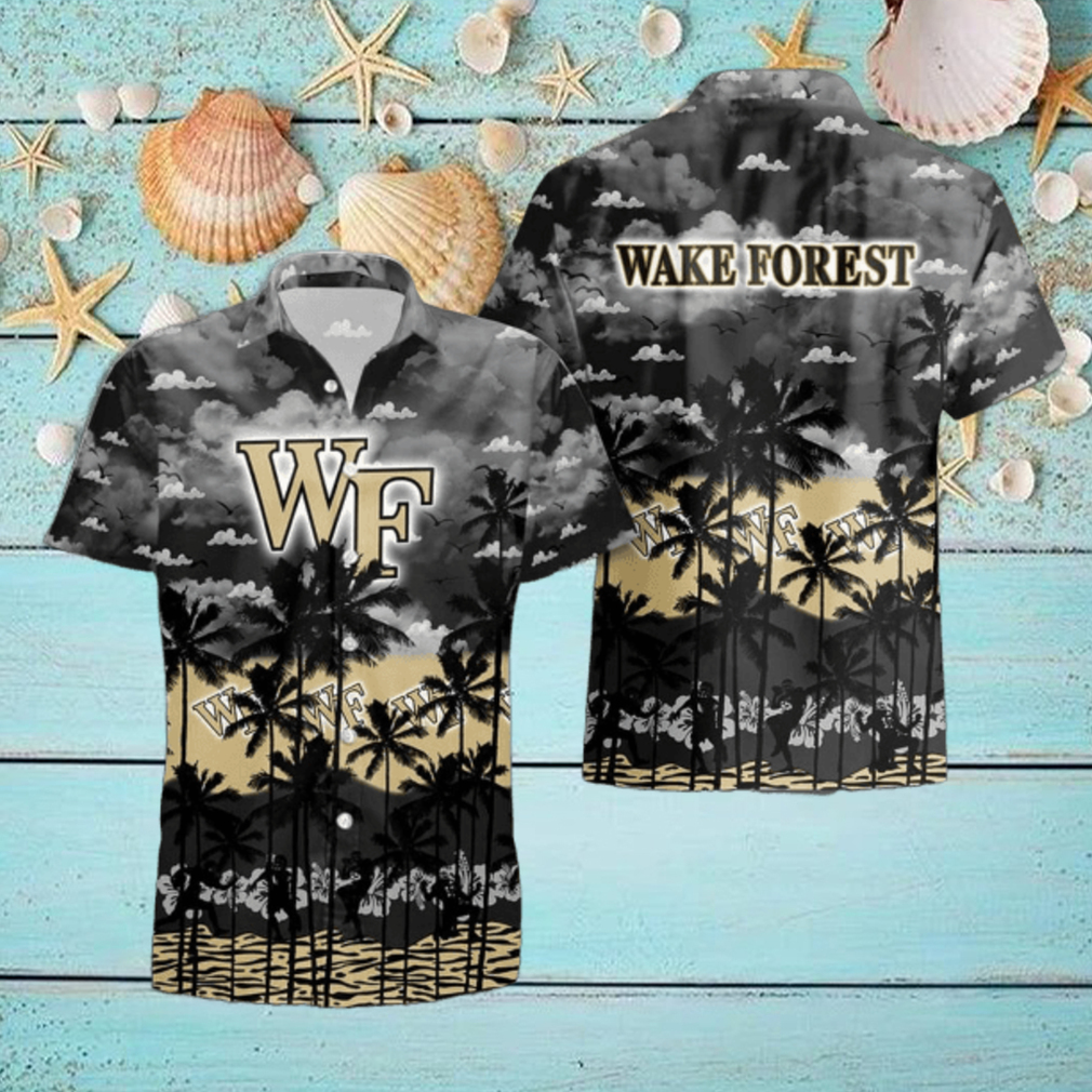 Wake Forest Demon NCAA Summer Hawaiian Shirt Wake Forest Demon NCAA Summer Hawaiian Shirt