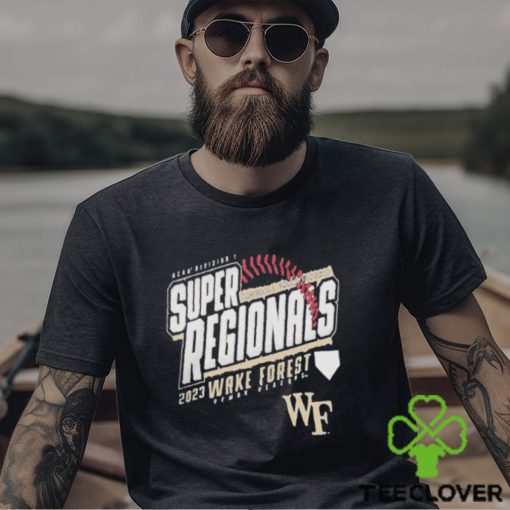 Wake Forest University Baseball 2023 Super Regional Bound shirt