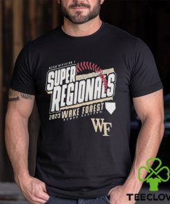 Wake Forest University Baseball 2023 Super Regional Bound shirt
