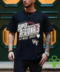 Wake Forest University Baseball 2023 Super Regional Bound shirt
