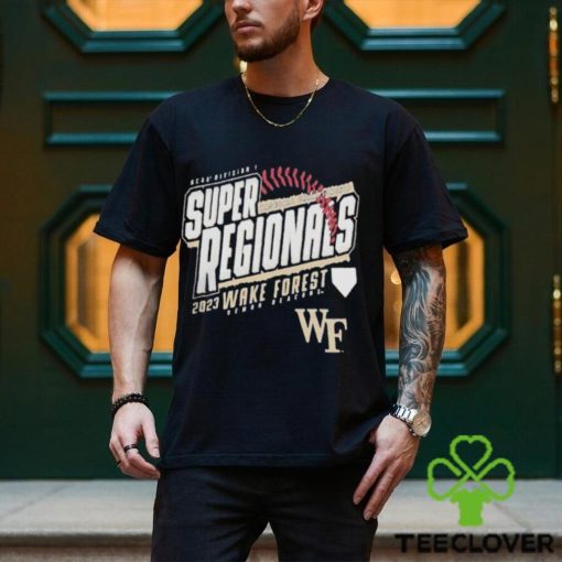 Wake Forest University Baseball 2023 Super Regional Bound shirt