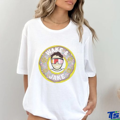 Wake and Jake donut shirt