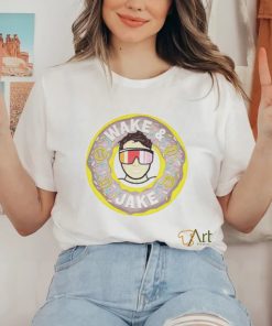 Wake and Jake donut shirt