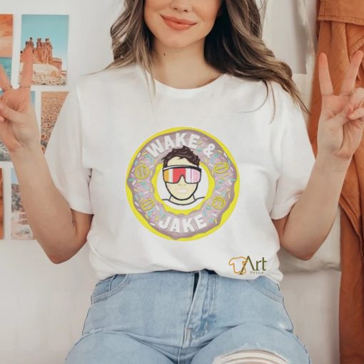 Wake and Jake donut shirt