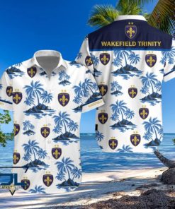 Wakefield Trinity Coconut Island Hawaiian Shirt