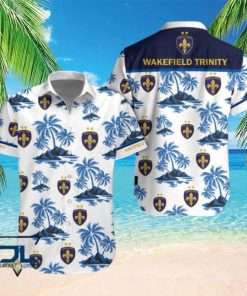 Wakefield Trinity Coconut Island Hawaiian Shirt