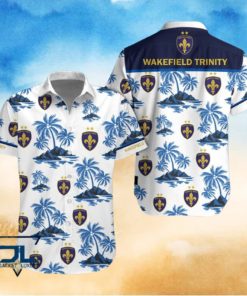 Wakefield Trinity Coconut Island Hawaiian Shirt