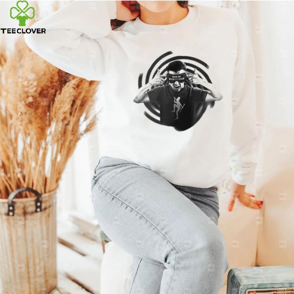 Wakey Wakey wake me when it’s over art shirt Wakey Wakey wake me when it’s over art shirt