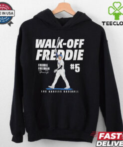 Walk Off Freddie Freeman #5 Los Angeles Dodgers signature shirt