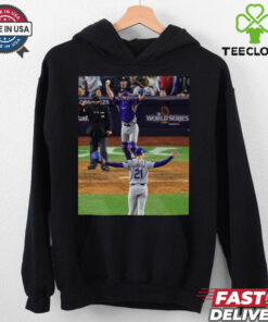 Walker Buehler Celebration World Series Champions 2024 Shirt