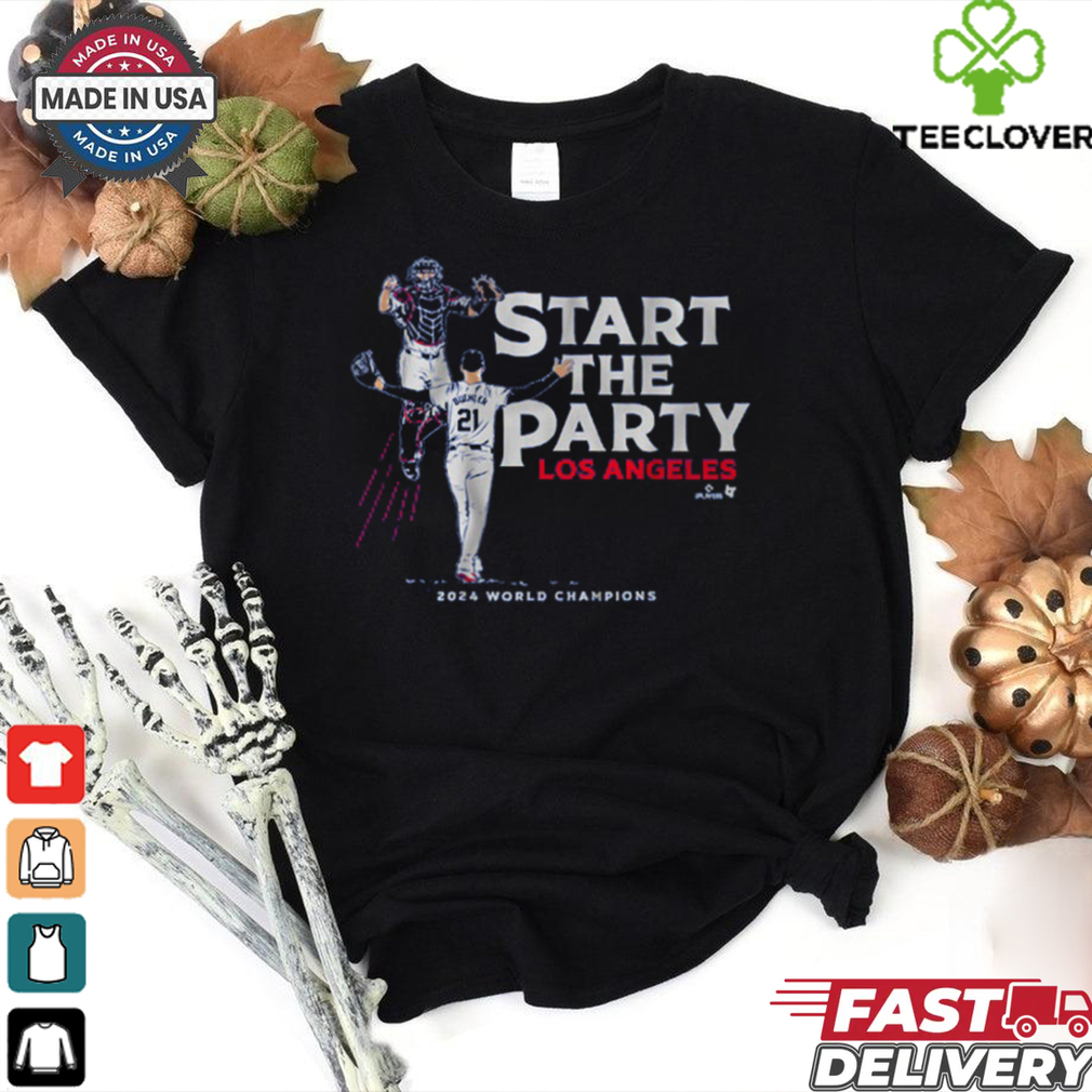 Walker Buehler & Will Smith Start the Party Los Angeles T Shirt Walker Buehler & Will Smith Start the Party Los Angeles T Shirt