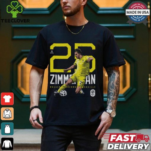 Walker Zimmerman Nashville SC Bold Number Shirt