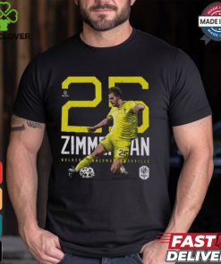 Walker Zimmerman Nashville SC Bold Number Shirt
