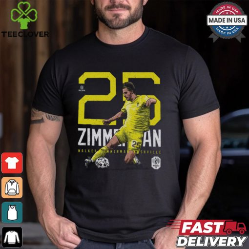 Walker Zimmerman Nashville SC Bold Number Shirt