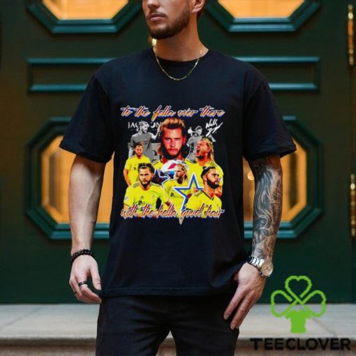 Walker Zimmerman to the fella over there bootleg shirt