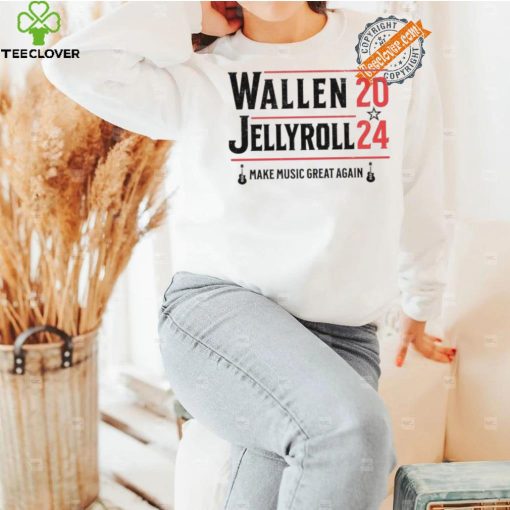 Wallen JellyRoll 2024 Make Music Great Again T Shirt