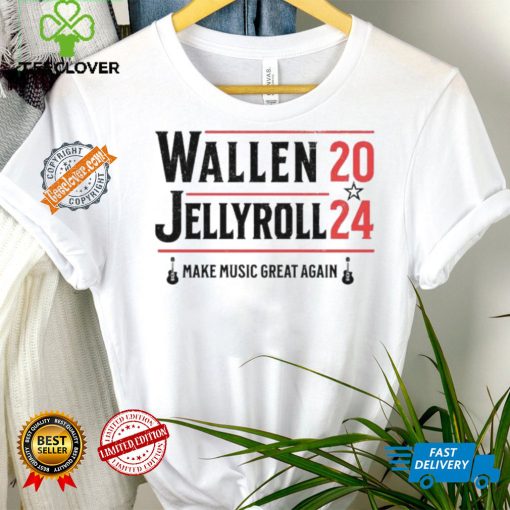 Wallen JellyRoll 2024 Make Music Great Again T Shirt