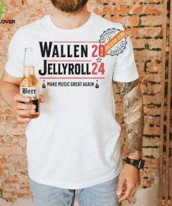 Wallen JellyRoll 2024 Make Music Great Again T Shirt