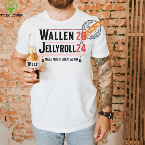 Wallen JellyRoll 2024 Make Music Great Again T Shirt