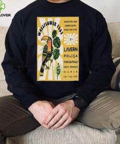 Wallflower Fest Burlington VT Aug 25 2024 Poster Shirt