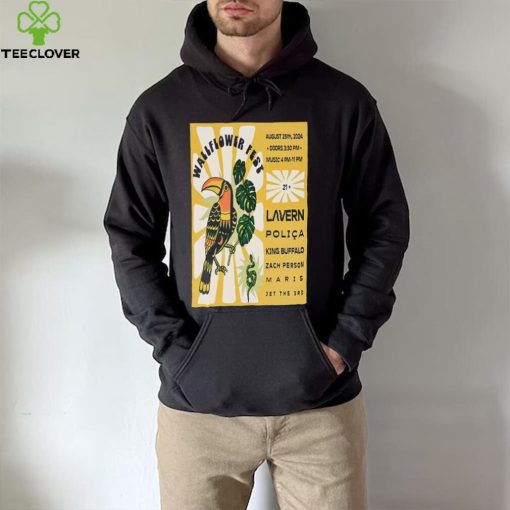 Wallflower Fest Burlington VT Aug 25 2024 Poster Shirt