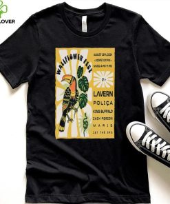 Wallflower Fest Burlington VT Aug 25 2024 Poster Shirt