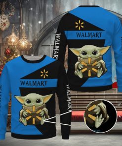 Walmart Baby Yoda Ugly Christmas Sweater