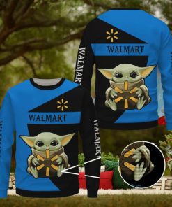 Walmart Baby Yoda Ugly Christmas Sweater