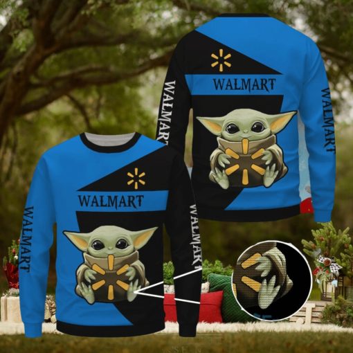 Walmart Baby Yoda Ugly Christmas Sweater