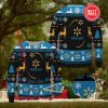 Quiktrip Custom Name White Design Logo Reindeer Ugly Christmas Sweater