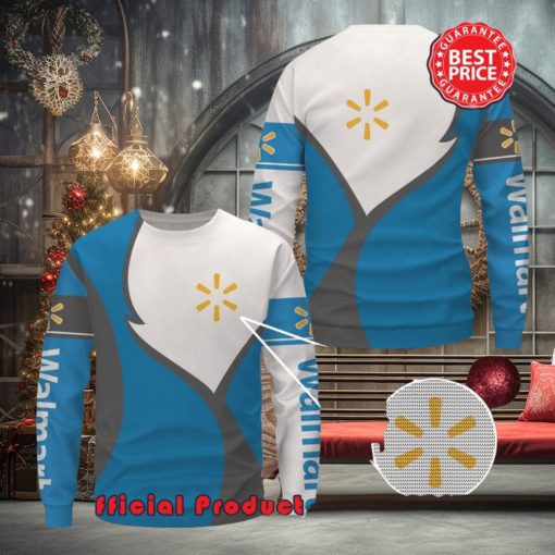 Walmart Logo Design Trending Ugly Christmas Sweater