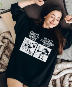 Walrus Carp How I Actually Look Steamboat Willie Meme T hoodie, sweater, longsleeve, shirt v-neck, t-shirt