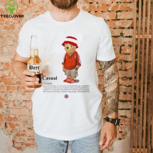 Walsall Casual Bear Football Casuals Awaydays T Shirt