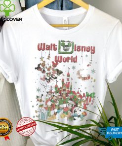 Walt disneyworld Christmas Christmas mickey and friends shirt