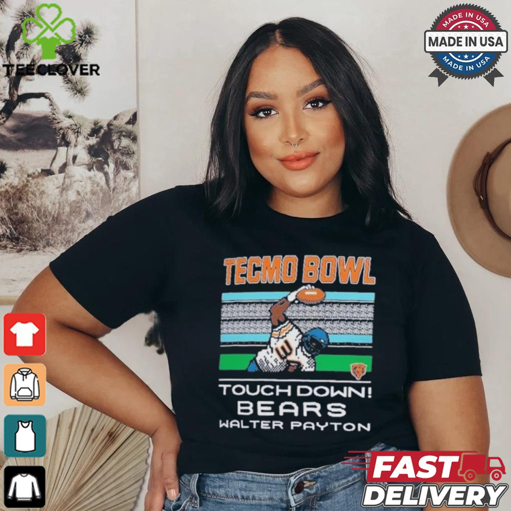 Walter Payton Chicago Bears Tecmo Bowl Retired Player shirt Walter Payton Chicago Bears Tecmo Bowl Retired Player shirt