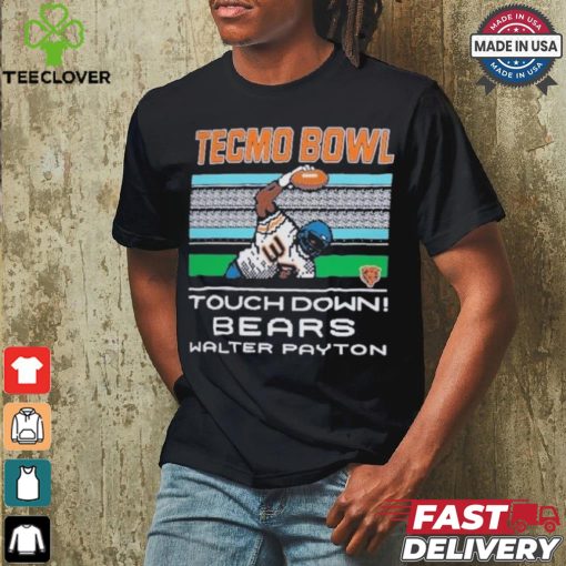 Walter Payton Chicago Bears Tecmo Bowl Retired Player shirt