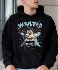 Wanted Mickey Mens T Shirt