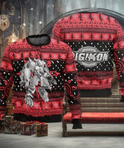 Wargreymon Digimon Best Xmas Knitted Ugly Christmas Sweater Gift For Family