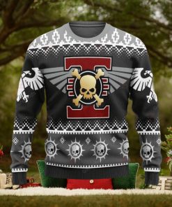 Warhammer 40K Deathwatch Skull Iconic Ugly Sweater Christmas Sweathoodie, sweater, longsleeve, shirt v-neck, t-shirt 3D Printed