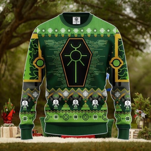 Warhammer 40K Green Ugly Christmas Sweater Amazing Gift Men And Women Christmas Gift