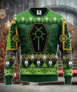 Warhammer 40K Green Ugly Christmas Sweater Amazing Gift Men And Women Christmas Gift