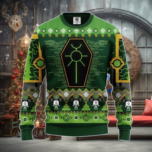 Warhammer 40K Green Ugly Christmas Sweater Amazing Gift Men And Women Christmas Gift