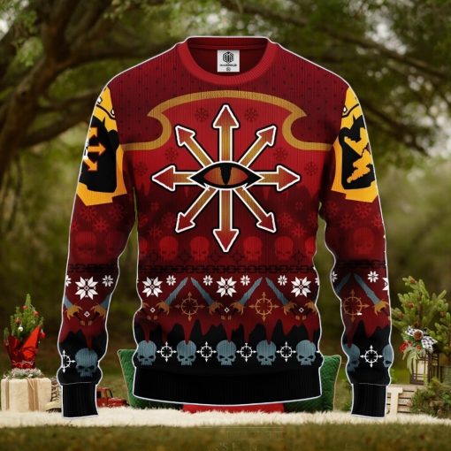 Warhammer 40K Ugly Christmas Sweater Amazing Gift Men And Women Christmas Gift