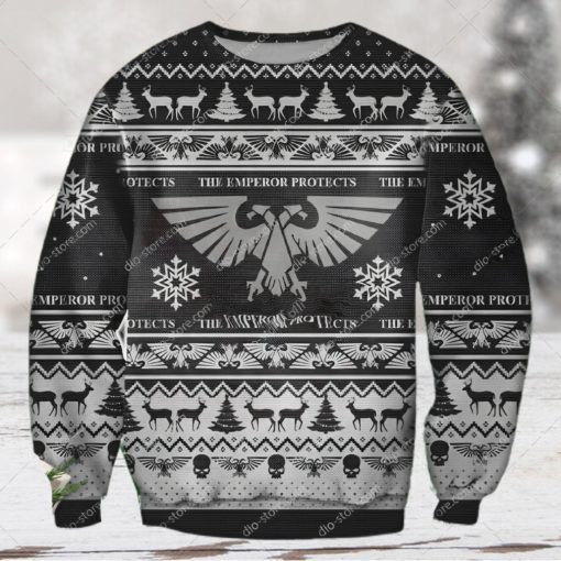Warhammer Logo Game Ugly Christmas Sweater 3D Shirt